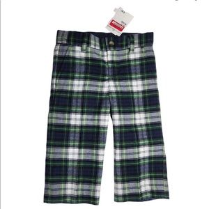 Janie and Jack Baby Boys Plaid Pants 12-18 Months